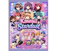 Kawaii Stardust: An Anime-Inspired Coloring Adventure