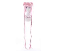Kawaii-Story MR-701H rosa 110 cm treccia chignon 5 pezzi per Super Sonico Pastel Goth Cosplay Parrucca Wig Anime Manga
