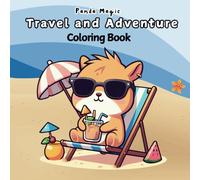 Kawaii Travel and Adventure Coloring Book: 50 Delightfully Cute Scenes from Around the Globe
