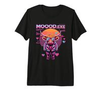 Kawaii Vaporwave Mucca MOOOD.EXE Meme Maglietta Premium