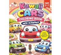 KAWAII VEHICLES: COLORING BOOK
