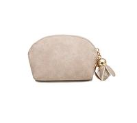 Kawaii Y2K Portamonete per le Donne Coquette Portafoglio Portatile Piccola Borsa In Poliuretano Portamonete Titolare Fairycore Borsa Cambiamento, bianco sporco