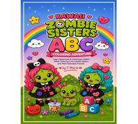 Kawaii Zombie Sisters - ABC Coloring Adventure