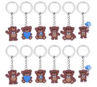 Kawailay Set portachiavi per festa di nascita, orso