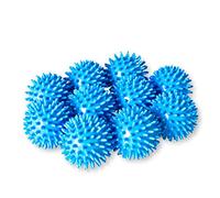 Kawanyo Riccio Ball im Set nelle Misure Ø 7 cm/8 cm/9 cm/10 cm | Massaggio Terapia Punto di innesco Reflex Zone Massage Ball Noppe Terapia Ball, 7 cm Ø - Blau