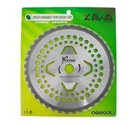 KAWAPOWER - Disco perforato da 255 mm, 40 denti diamantati