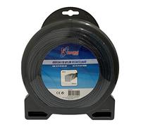 Kawapower Filo di nylon per decespugliatori 3MM 56mt intrecciato