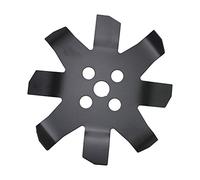 Kawapower KW0263 Disco Lama di Widia 8 Punte multitaglio 25025.43.0 mm per decespugliatore, Nero