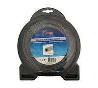 kawapower kw10 - 4 filo di Nylon per decespugliatori 3 mm: Rotondo 2 Colori in alluminio