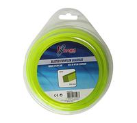 kawapower kw100 - 811 filo di Nylon per decespugliatori 3,3 mm lunghezza Quadrato