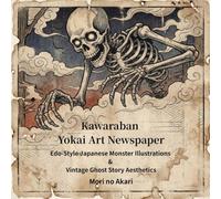 Kawaraban: Yokai Art Newspaper: Edo-Style Japanese Monster Illustrations and Vintage Folklore Aesthetics