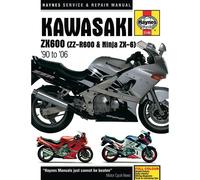 KAWASAKI 600 ZZR - MANUALE TECNICO INGLESE HAYNES - HM2146