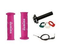 Kawasaki 636 2013 - 2016 Domino XM2 Rapido Azione Acceleratore con Rosa/Bianco