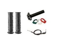 Kawasaki 636 B1H 2003 2004 Domino XM2 Acceleratore A Scatto Con Manopole Nere