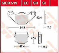 Kawasaki Ar 80 1981-1990 TRW Ec Serie Ceramica Pastiglie Freno MCB519EC