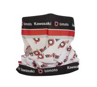 Kawasaki Bb KRT Bimota Neck Tube Ballaclava Sciarpa tubolare Foulard Buff, Bianco, rosso, nero., Taglia unica