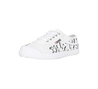 Kawasaki Graffiti Canvas Shoe, Sneakers Unisex Adults', 1002 White, 43 EU