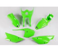 UFO Turkey Kit carene Kawasaki KLX 110 KA37003@026 Verde