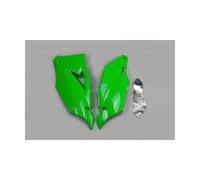 Kawasaki KX 250 - 21/22 / 450 - 19/22 - Coppia Piastre Laterali UFO Verde / Ka