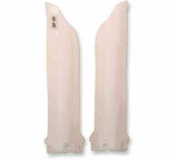 KAWASAKI KX 85 - 14/24 - COPPIA PROTEZIONI FORCELLA UFO BIANCA / KA04731-280