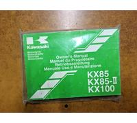 KAWASAKI KX 85 KX 100 2004 MANUALE ITALIANO OWNER'S MANUAL ENGLISH DEUTSCH