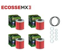 Kawasaki KX250F 2004-2022 Hi-Flo Filtro Olio Guarnizione Cambio Kit HF207 Motox