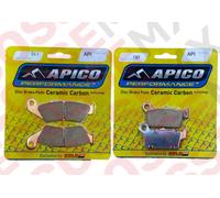 Kawasaki KX250F KX450F 2006-2024 Apico Anteriore & Pastiglie Freno 041