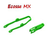 Kawasaki KX450F Kit Guida Catena 2009-2015 UFO Verde 4710