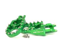 KAWASAKI KXF 250 KXF 450 dal 2007 al 2025 COPPIA PEDANE IN ERGAL VERDE