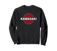 Kawasaki - La Città dell’Alba del Giappone (Design retrò) Felpa