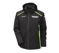 Kawasaki MXGP - Giacca da uomo 2 in 1, taglia L, nero/verde, L