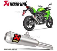 KAWASAKI NINJA 125 250 Z / SL Scarico AKRAPOVIC Titanio RC S-K2SO8-CUBT