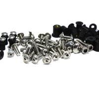 Kawasaki Ninja ZX6R ZX9R Completo Inox carenatura & parabrezza Bolts & Dado Kit