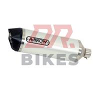 Kawasaki Z 650 2017-2020 Arrow Race-Tech Alu Silenziatore Con Carburatore Tappo