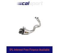 Kawasaki Z 650 2017 Akrapovic Sistema di Scarico Completo Titanium End Can Road