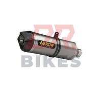 Kawasaki Z 900 2017-2019 Arrow Race-Tech Alu Silenziatore Con Carburatore Tappo