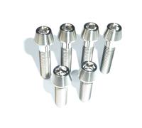 Kawasaki Z1000 2010-2013 Titanio Top + Fondo Morsetto Pinza Bulloni Nessun Rust