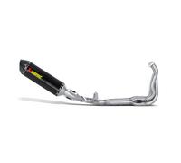 Kawasaki Z1000 2014-2022 Akrapovic Carbonio Silenziatore Completo 4-2-1 Sistema