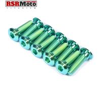 Kawasaki Z1000 Z1000SX Titanio Freno Anteriore Disco Rotore Bulloni, 2003-2019,