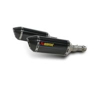 Kawasaki Z1000SX 11-13 Kit Slip-On Akrapovic Silenziatori Esagonali