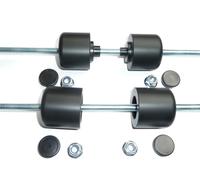 KAWASAKI Z650 2017-2021 Tappi Para L'Asse Anteriore E Posteriore