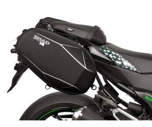 KAWASAKI Z800 13/17 Supporto Cavalletto SHAD E-48 con 2 Borse Laterali