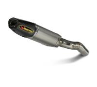 Kawasaki ZX-6R 07-08 Kit Slip-On Akrapovic (Con Cappuccio In Carbonio)