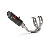 Kawasaki ZX-6R 2024 Akrapovic Carbonio Silenziatore Completo Inox 4-2-1 Sistema