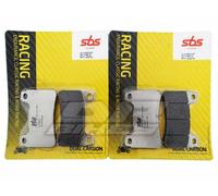 Kawasaki ZX10R 2006 2007 D6F D7F SBS Carbonio Doppio Pastiglie Freni Ant 809DC