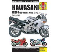Kawasaki ZX600 (ZZ-R600 & Ninja ZX6) (90 - 06) (Tascabile)