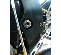 Kawasaki ZX6R 636 2009-2016 Forcellone Perno Dado Flangiato Titanio M20X1.5 R2C6