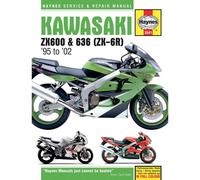 KAWASAKI ZX6R - 95/02 - MANUALE TECNICO INGLESE HAYNES - HM3541