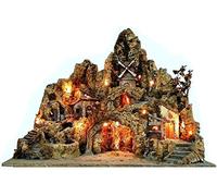 Kawayy Nativity Scene, Terracotta, SCULPTURA, SCULPTURE, Presepe Napoletano dipinto forno, mulino Bach 68 x 55 x 60, Toni Metallici O Terrosi