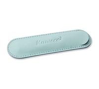 Kaweco 1 custodia in pelle adatta per la serie sportiva, in vera pelle con bella goffratura, elegante e classica, astuccio portapenne, 12 x 3,5 cm, colore menta